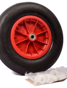 Puncture proof wheelbarrow wheel