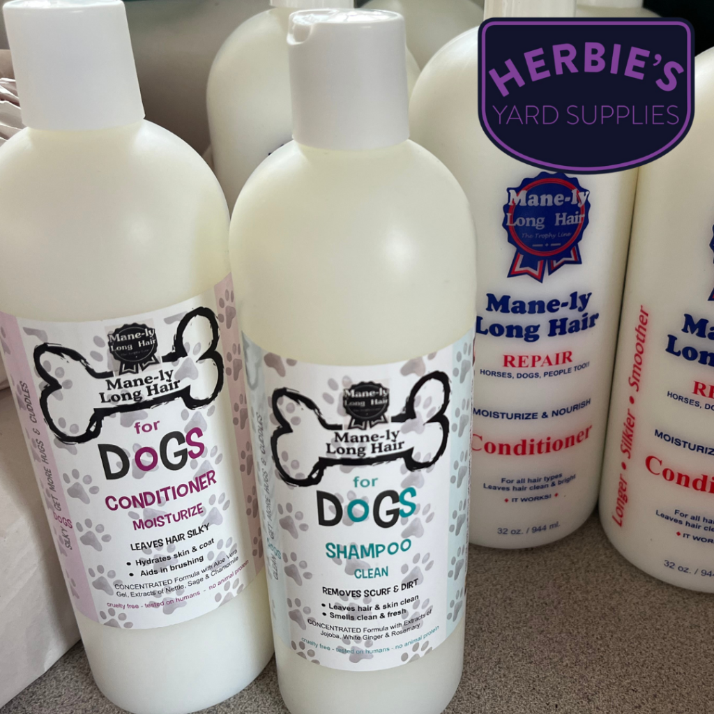 Mane ly Long Hair For Dogs shampoo conditioner detangler Herbies Yard Supplies